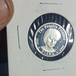 Zambia 1997 50 Kwacha Coin The People's Princess Diana