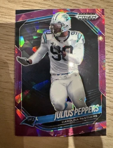 Panini 2025 Panini Prizm Black Julius Peppers Purple ice Prizm #17  /149