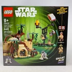 New Lego Star Wars Smart Play: Yoda’s Hut and Jedi Training Building Toy 75422