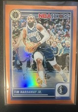 2023-24 Panini Nba Hoops Premium Stock - Tim Hardaway Jr. #136 Orange Prizm /299
