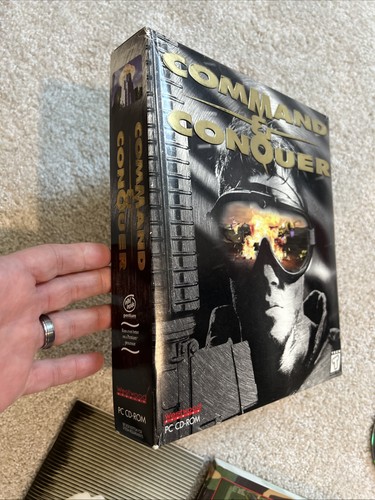 Command & Conquer (PC, 1995) Big Box Original Game - w/ BONUS GUIDE BOOK! - Picture 3 of 22