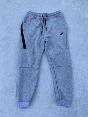 Mens Nike Tech Joggers Gray Sportswear Tapered Fleece Sz XXL 805163-063