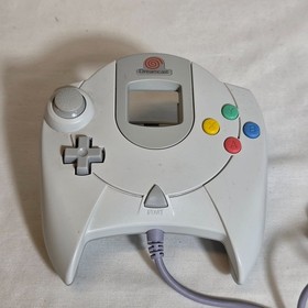 SEGA Dreamcast Console Bundle W/ Memory Card & 3 Games Tested OEM Controller