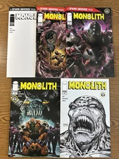 Monolith #1 2 3 + 1 & 3 Variants Blank COMPLETE SET McFarlane Lot Run Set NM