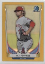 2014 Bowman Chrome Prospects Gold Refractor 38/50 RJ Alvarez #BCP21 2j6