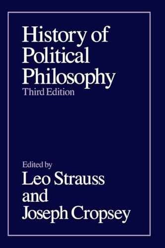 History of Political - Paperback, by Strauss Leo; Cropsey - Acceptable