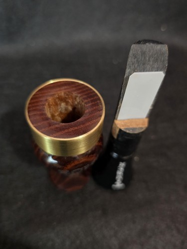ECHO Timber Duck Call - Single Reed - Cocobolo Barrel - Bag & Paperwork @12 - Picture 5 of 9