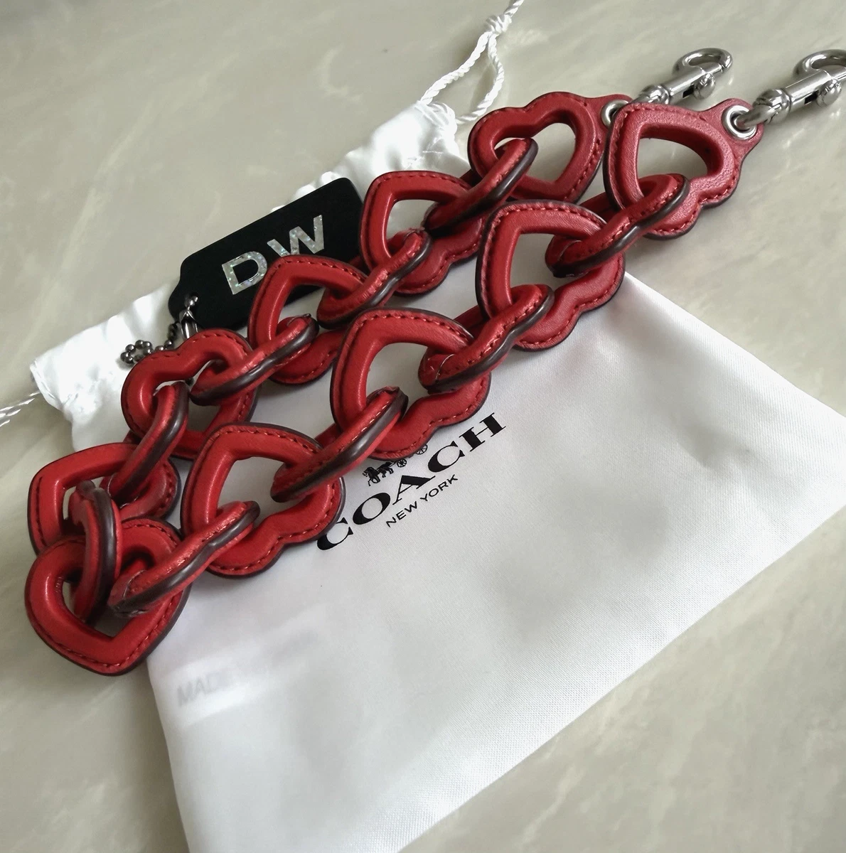 Coach Red Handbag Accessories for Women for sale | eBay