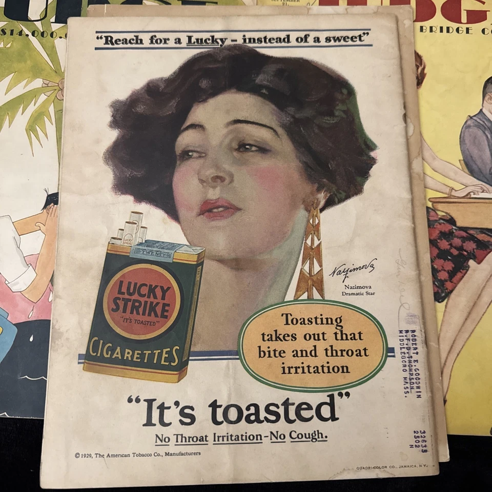 (6) JUDGE MAGAZINES All From 1929 September & August DR SUESS - Image 3 of 4