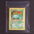 1999 Base Shadowless VENUSAUR 15/102 Holo Rare Pokemon Set SQ MISCUT CORNER Card