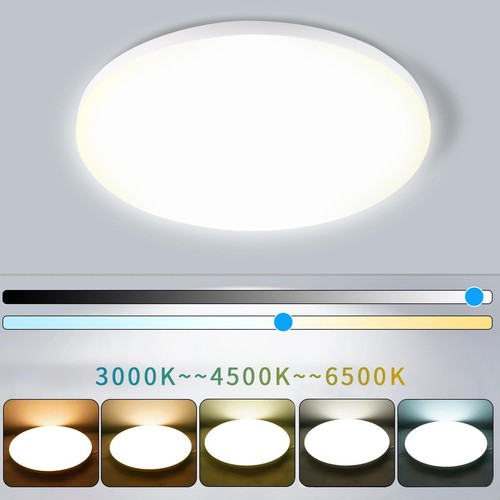 Rund LED Deckenleuchte Deckenlampe Für Flur Wohnzimmer Schlafzimmer Küche - Bild 6 von 12