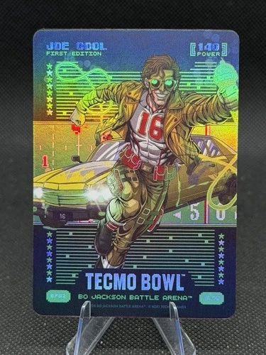 2026 Bo Jackson Battle Arena Tecmo Bowl Joe Cool Montana GLOW Battlefoil BF62