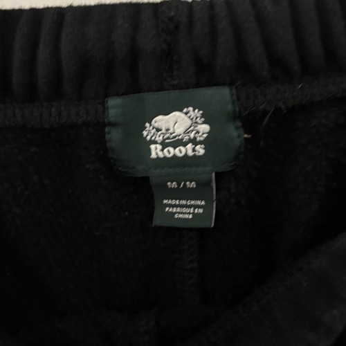 Roots Canada Damen Schwarz Original Organic Sweatpants Jogginghose Medium Beaver - Bild 7 von 10