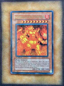 yugioh infernal flame emperor deck Yu-Gi-Oh! - SD3-EN001 Ultra Rare player and collector. Structure Deck - Blaze of