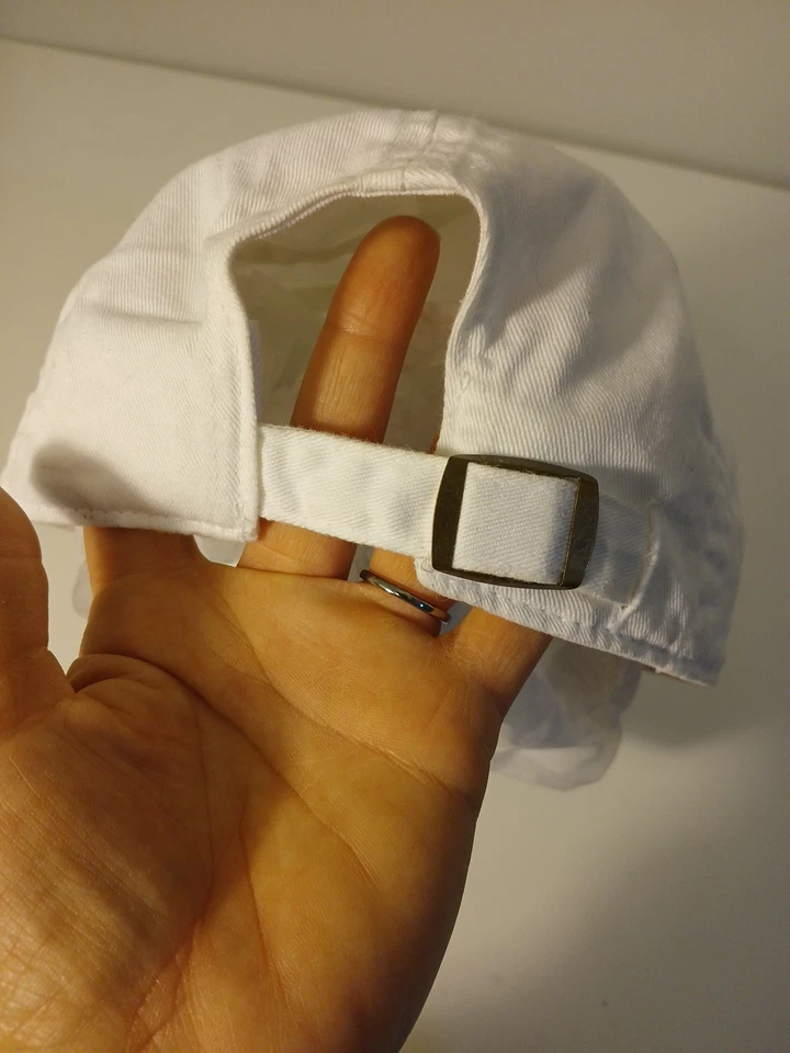 Gorra de béisbol Victoria's Secret rosa con logotipo correa ajustable bordada blanca Foto 4 de 4