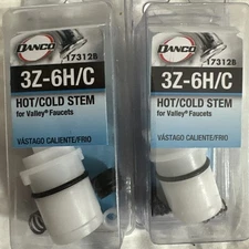 2 Danco 3Z-6H/C Hot Or Cold Stem For Valley Faucet Replacement 17312B