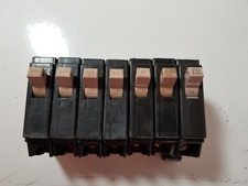 Cutler-Hammer 1 Pole 20A Circuit Breakers Lot of 7 