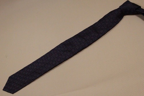 ALTEA seven fold men's silk neck tie made in Italy - Picture 2 of 4