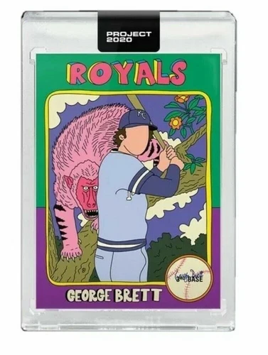 Topps Project 2020~1975 George Brett #254 By Fucci PR:2300