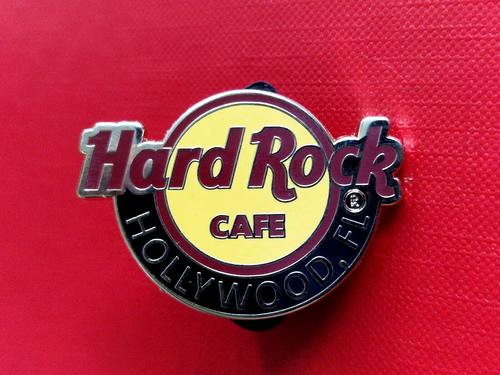 HRC Hard Rock Cafe Hollywood Florida Logo New Style 2024 NEW OVP - Picture 2 of 4