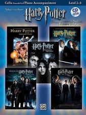 Harry Potter Instrumental Solos for Strings (Movies 1-5): Cello, Book & Online A
