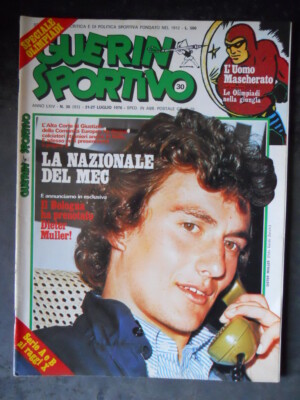 GUERIN SPORTIVO 30 1976 Dieter Müller Bologna Savoldi Luigi Danova Cesena [GS27]