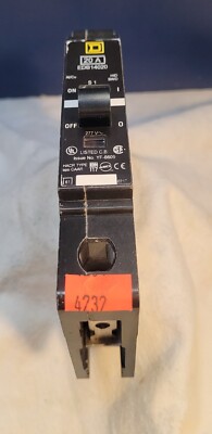 Square D EDB14020 Circuit Breaker 20A 1P 277V Used EDB