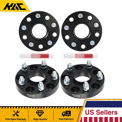 #ad 4 5x120 Hubcentric Wheel Spacers 1 inch 25mm M14x1.5 For Honda Pilot Ridgeline $69.24