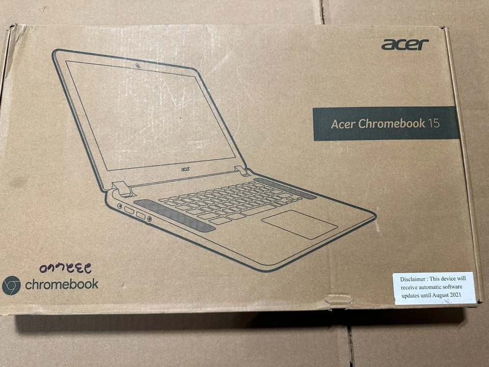Acer ChromeBook N15Q9 15" Intel Atom x5-E8000 4GB RAM CB3-532-108H - Image 3 of 4