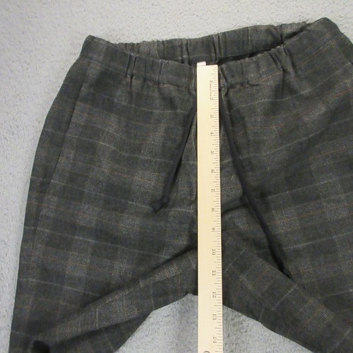 Pantalones de mujer Babaton Aritzia talla M cepillados suaves franela cordón cintura elástica - Imagen 7 de 9
