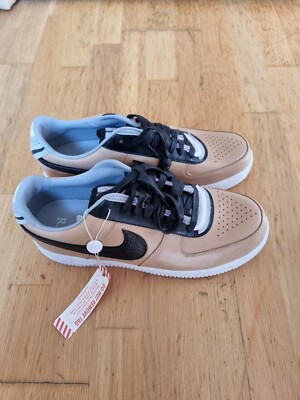 Nike Riccardo Tisci Air Force 1 RT Hi Black/Brown UK 11  Shoes Trainers Sneakers
