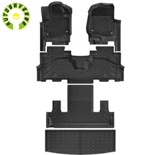 3D Floor Mats + Cargo Liner for 2018-2025 Ford Expedition 2nd Row Bucket Seats
