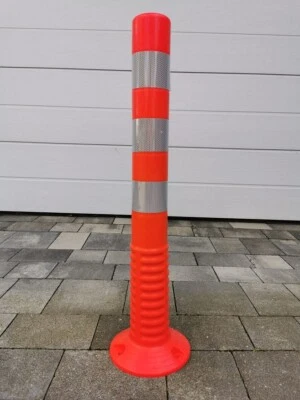 BRUKA GERMANY Pali di guida flessibili ROSSO plastica pali di sbarramento pali dissuasori pali di avvertimento