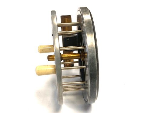 Allcock’s Ventilated Aerial 4.5″ Centrepin Fishing Reel Fine Condition - Picture 3 of 7