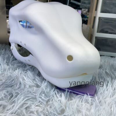 Fursuit Lizard (3D Printed Skull) Party Fur Role-playing Beast Design Model