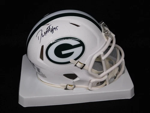Devonte Wyatt Signed Autographed Green Bay Packers Alt Speed Mini Helmet BAS COA