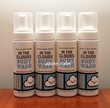 Bath  Body Works IN THE CLOUDS 6 ozs Foaming Body Wash x 4