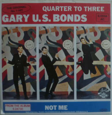 7'' 1981 RI IN MINT-! GARY U.S. BONDS : Quarter To Three