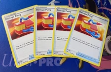 4x Damage Pump - SWSH Lost Origin (156/196) - Pokemon TCG playset