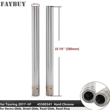 49mm 22 7/8" Fork Tubes 45500341 for Harley Touring Street Road Glide FLHX 17-24