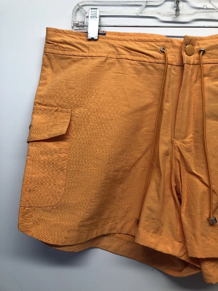 Новый с Ярлыками Steve & Barry's женщин оранжевый шорты размер 12 - Изображение 3 из 4