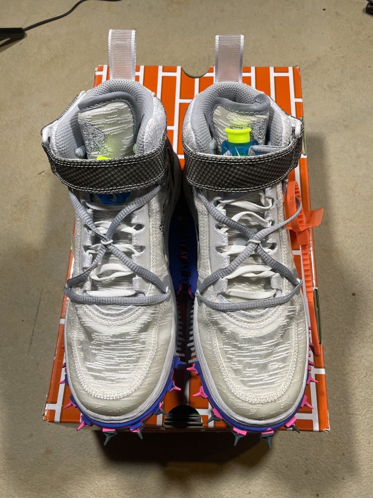 OFF WHITE X NIKE Taglia 5.5 Nike Air Force 1 x Off White Bianco 2022