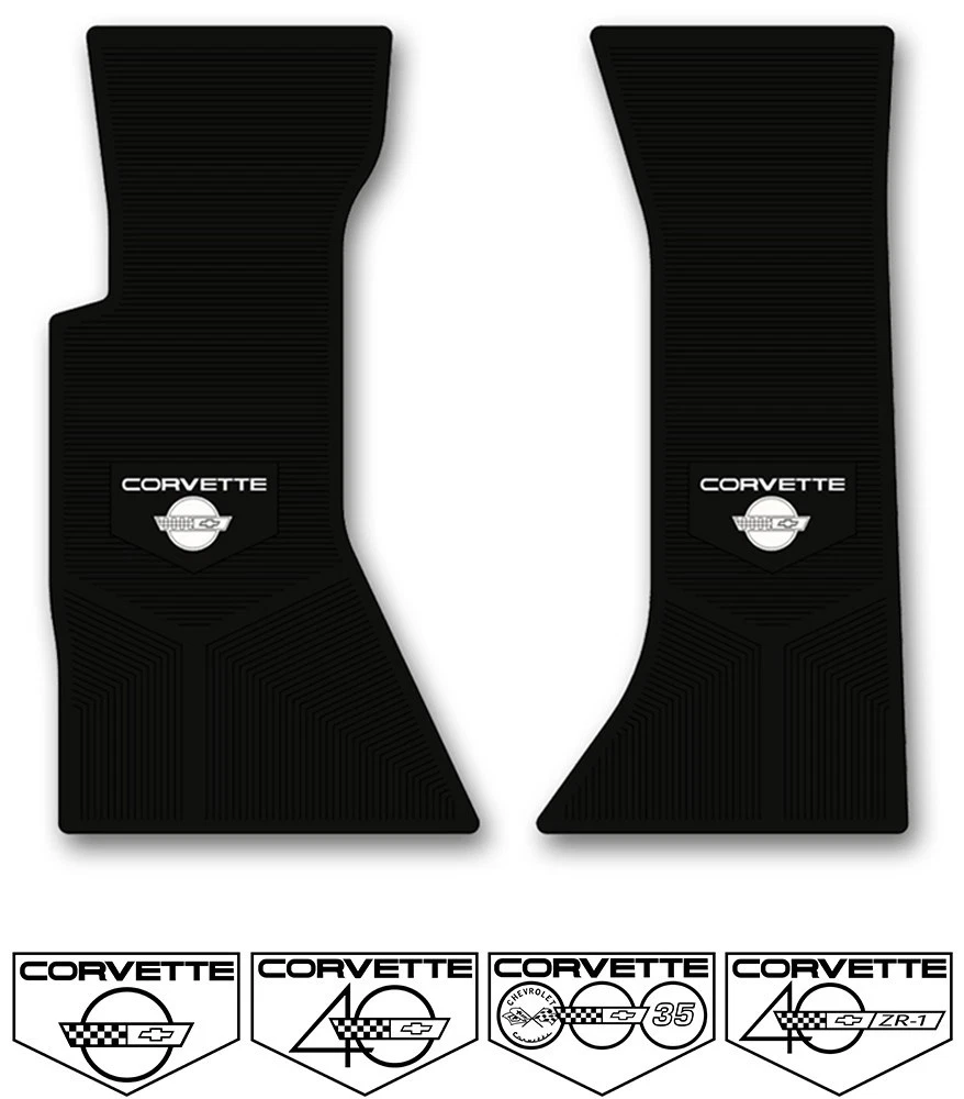 C4 corvette rubber floor cheap mats