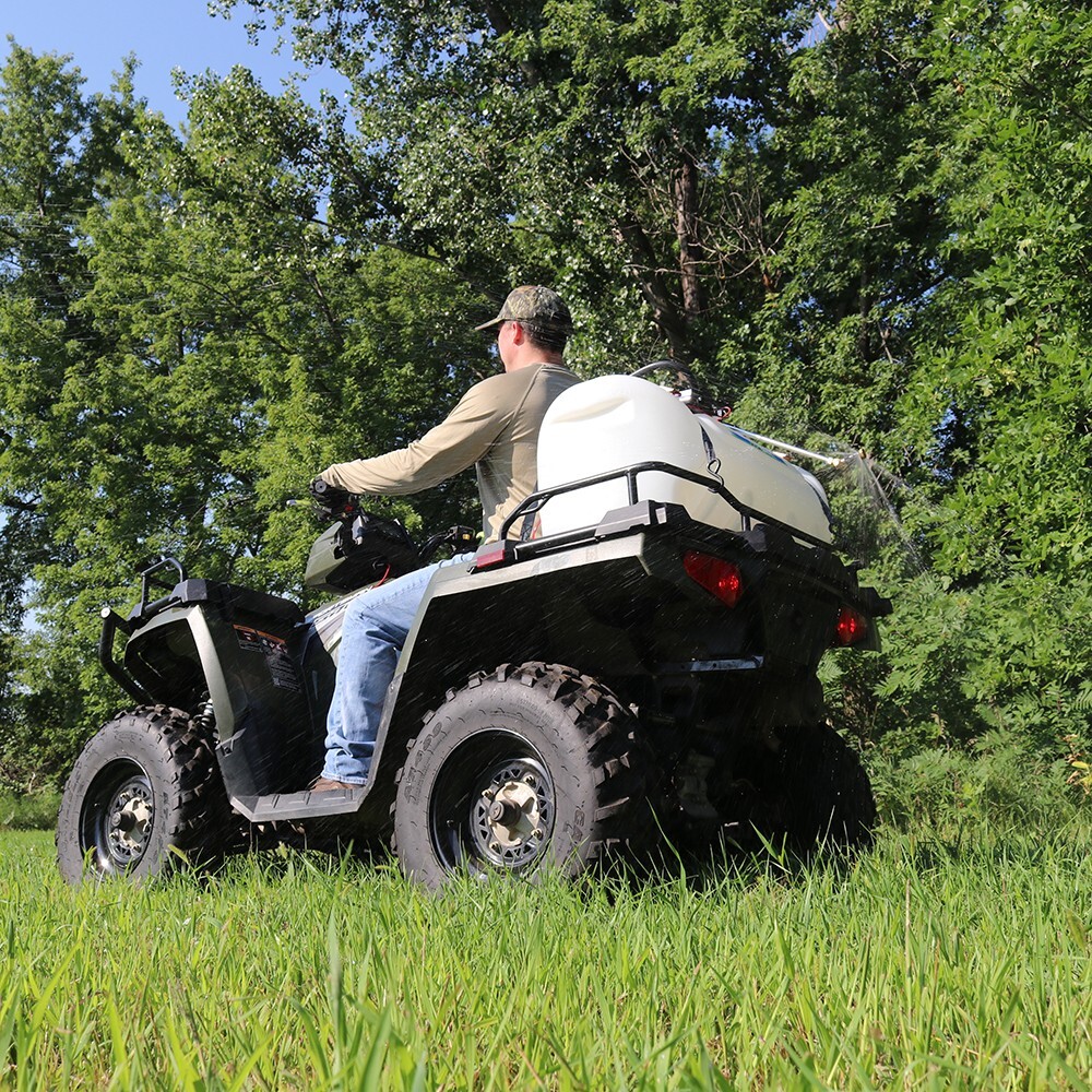 Master MFG 25 Gallon Economy ATV Broadcast Sprayer, 16' Swath