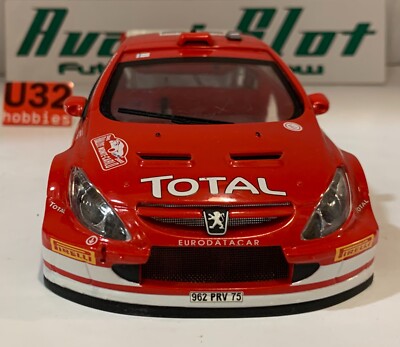 Voiture Slot Scalextric Sport Peugeot 307 WRC 2005 Gronholm - 1/32