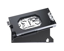 Bykski Armored End Port GPU Waterblock with Backplate For COLORFUL iGame GeFo...