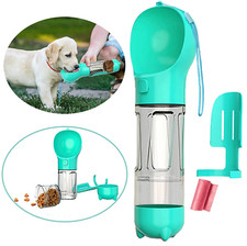 Dog Travel Pet companion water cup Bottle for Walking Green - 500Ml Portable Pe