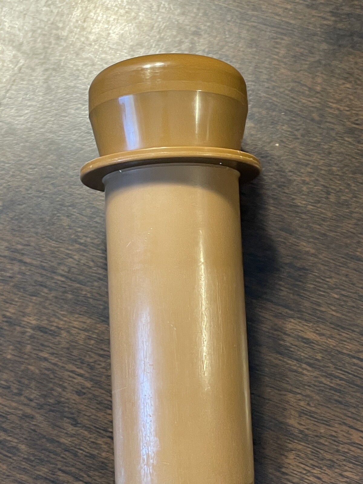 Champion Juicer Replacement Parts Food Pusher Plastic Plunger Brown