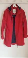 Seasalt Coverack Coat Red (sedum) Size 8