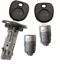 New Gmc Oem Ignition Switch Lock Cylinder 2 Door Lock Cylinder 2 Logo Keys New Gmc Oem Ignition Switch Lock Cylinder 2 Door Lock Cylinder 2 Logo Keys